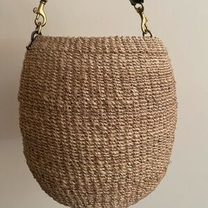 Clare V Pot de Miel with leather strap